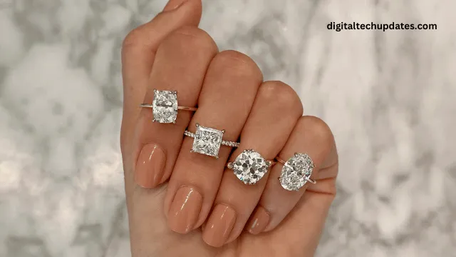 Moissanite Engagement Ring