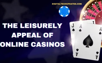 Person enjoying online casino games responsibly on a laptop