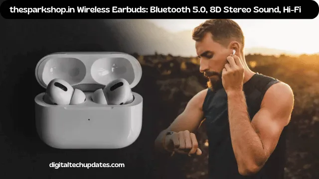 Elevate Your Sound: thesparkshop.in Bluetooth 5.0 Earbuds