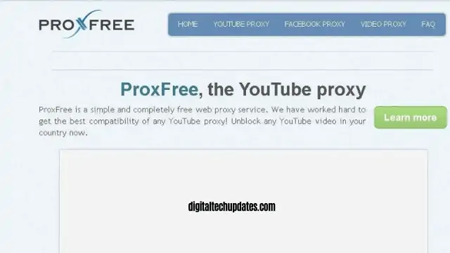 ProxFree : the free anonymous proxy