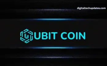 Ubit Token logo with price prediction and market trend graphics for India in 2025 on a digital financial background.