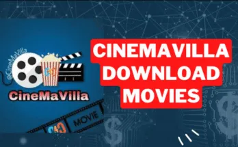 Cinemavilla‑DVD movie download site interface with latest Malayalam and Tamil films