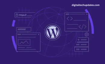 WordPress dashboard showing easy website management tools for entrepreneurs