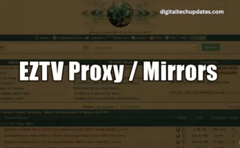 EZTV Proxy 2025 – 100% Working EZTV Mirror Sites