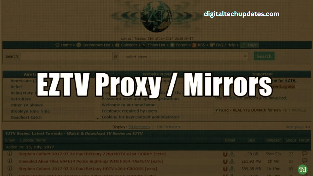 Eztv Proxy: All Right *Working 100%* Unblock Eztv