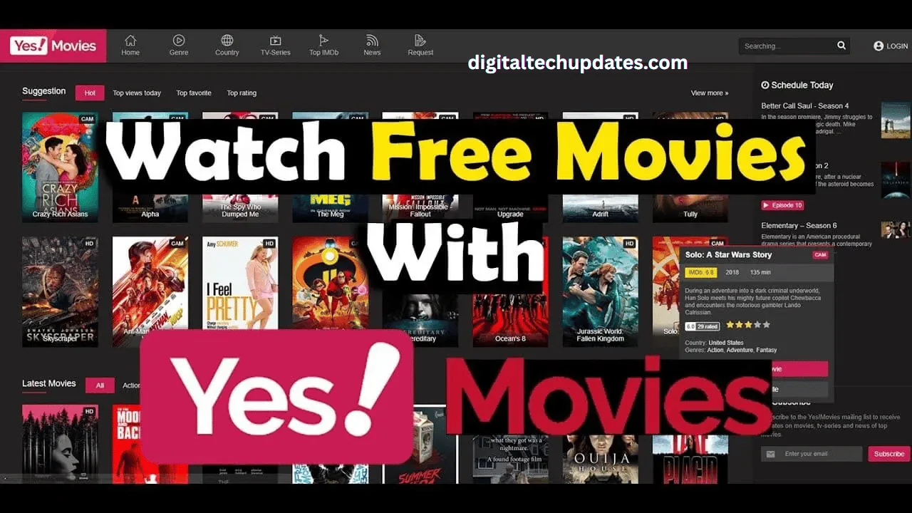 Yesmovies Proxy: *Unblock* Mirrors for Watch Free Movies Online