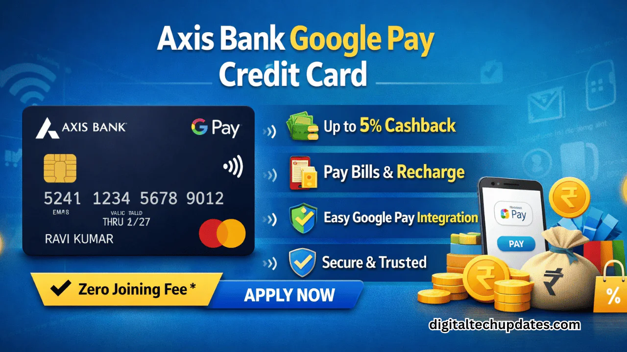 Axis Bank Google Pay Credit Card: Complete Guide, Benefits, Eligibility & How to Apply (2025)