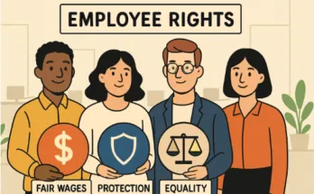 Employee rights in today’s workplace including fair treatment, safety, and legal protections