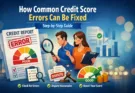 How common credit score errors can be fixed by identifying mistakes, disputing inaccuracies, and improving credit health