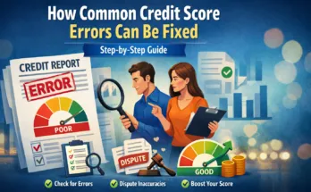 How common credit score errors can be fixed by identifying mistakes, disputing inaccuracies, and improving credit health