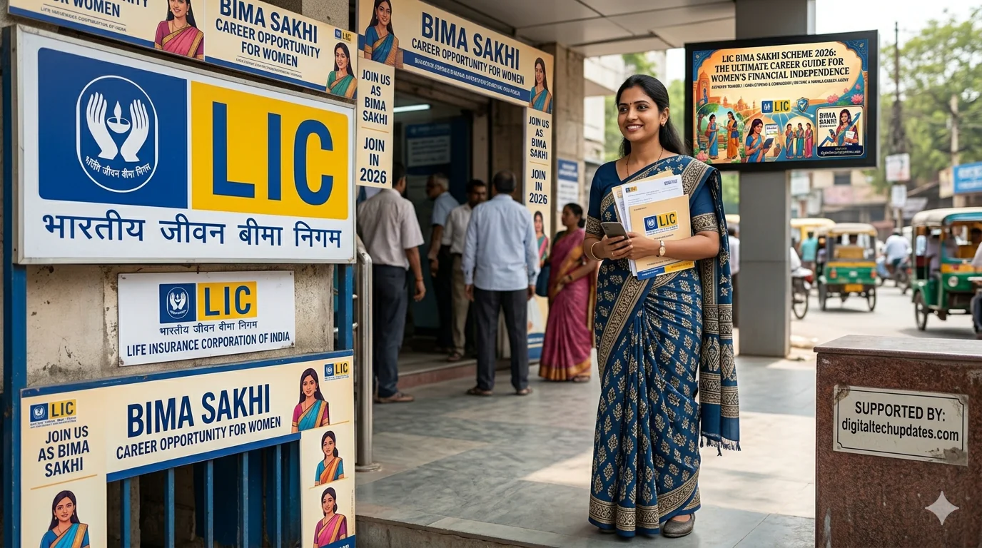 LIC Bima Sakhi Scheme 2026: The Ultimate Career Guide for Women’s Financial Independence