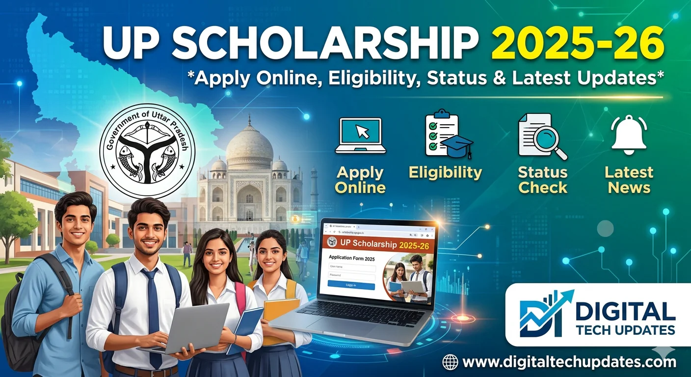 UP Scholarship 2025: Complete Guide to Apply Online, Eligibility, Dates, and Status Check