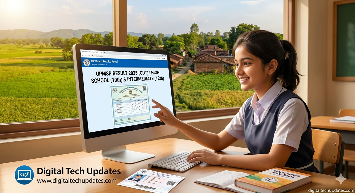 UP Board Result 2025: Check UPMSP Result at upmsp.edu.in — Complete Guide
