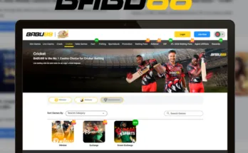 Babu88 online betting platform interface showing sports betting and casino games in Bangladesh.