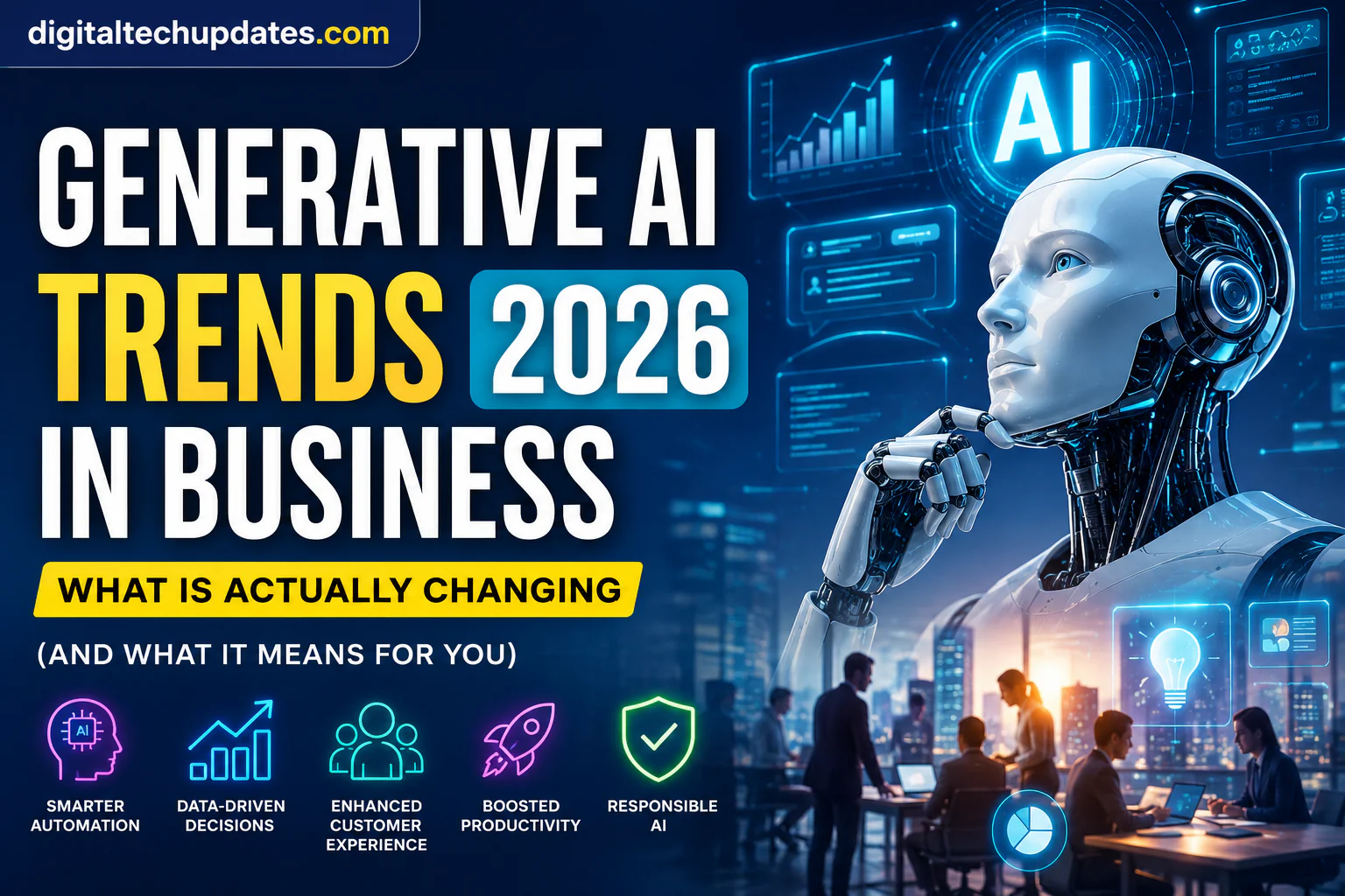 Generative AI Trends in Business 2026: What Is Actually Changing (And What It Means for You)
