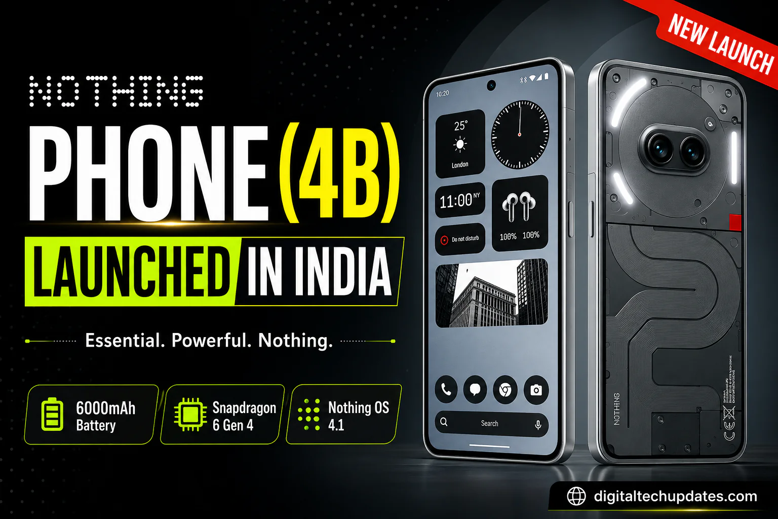 Nothing Phone (4b) Launched in India: Price, Specifications, RCB Edition & Should You Buy It?