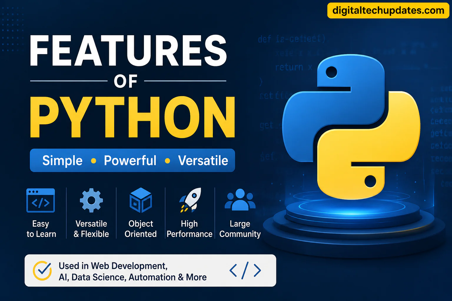 Features of Python: Why This Language Is Stealing the Tech World’s Heart in 2026