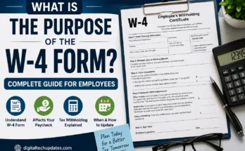 What is the purpose of the W-4 form guide showing employee withholding certificate and tax withholding information