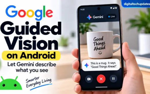 Google Guided Vision on Android: How Gemini Can Describe What You See