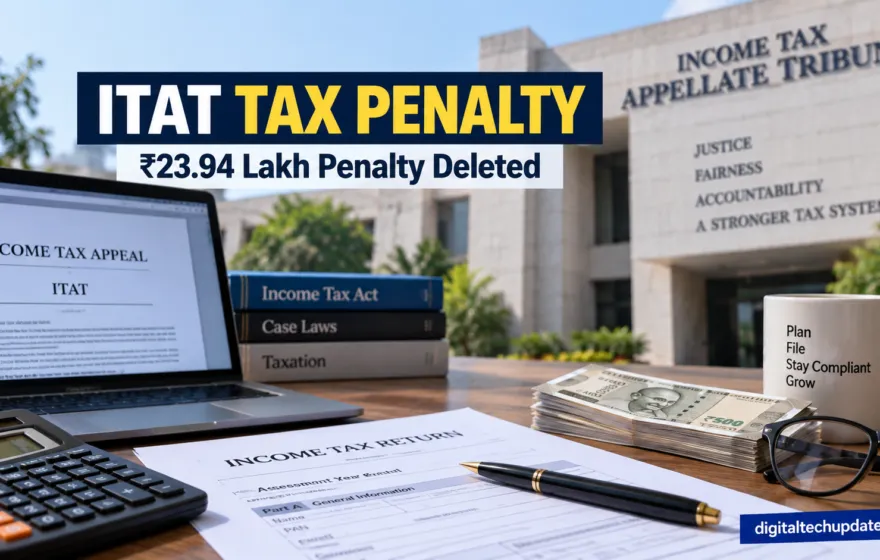 ITAT Cancels ₹23.94 Lakh Tax Penalty: What Taxpayers Should Know