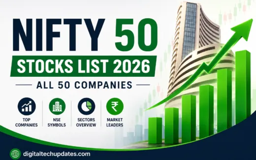 Nifty 50 Stocks List 2026: All 50 Companies, NSE Symbols, Sectors and More