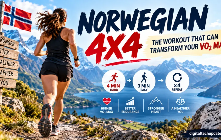 Norwegian 4×4: The 40-Minute Workout That Can Transform Your VO₂ Max